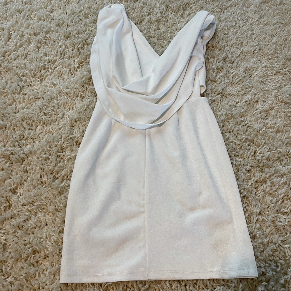 White Fitted Dress